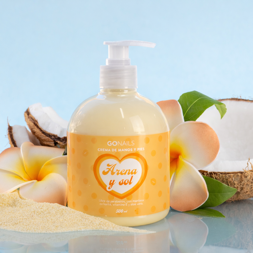Crema de Manos y Pies - Arena y Sol 500 ml