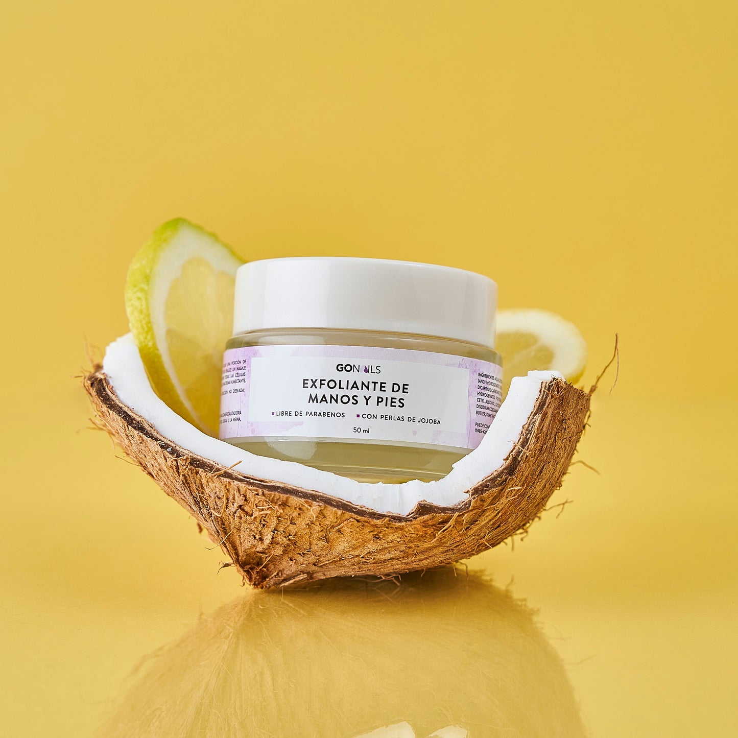 Exfoliante de Manos y Pies - Coco Limón 50 ml