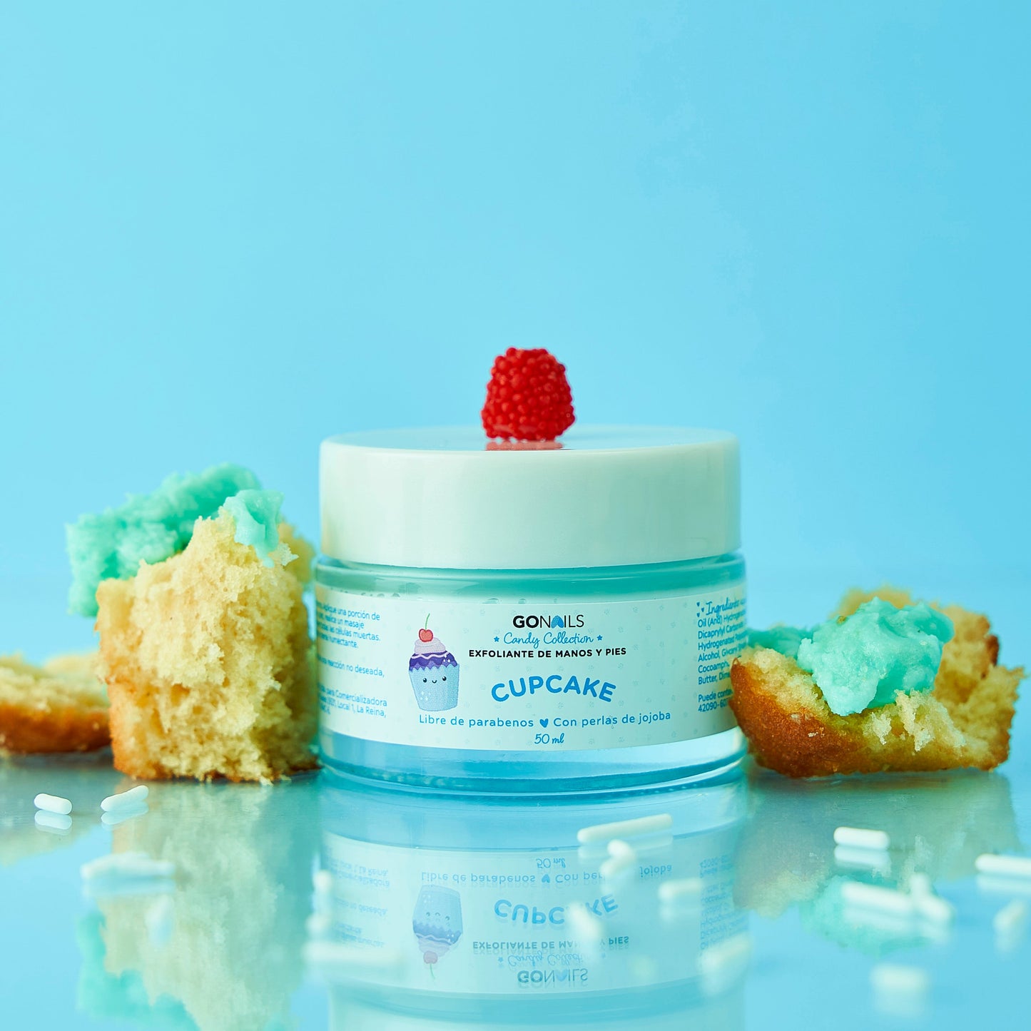 Exfoliante de Manos y Pies - Cupcake 50 ml