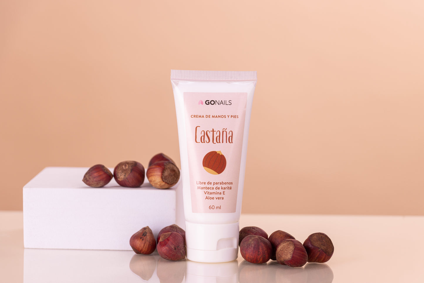 Crema de Manos y Pies - Castaña 60 ml