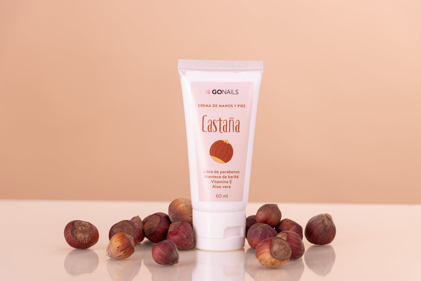 Crema de Manos y Pies - Castaña 60 ml