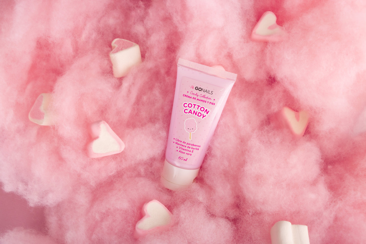Crema de Manos y Pies - Cotton Candy 60 ml