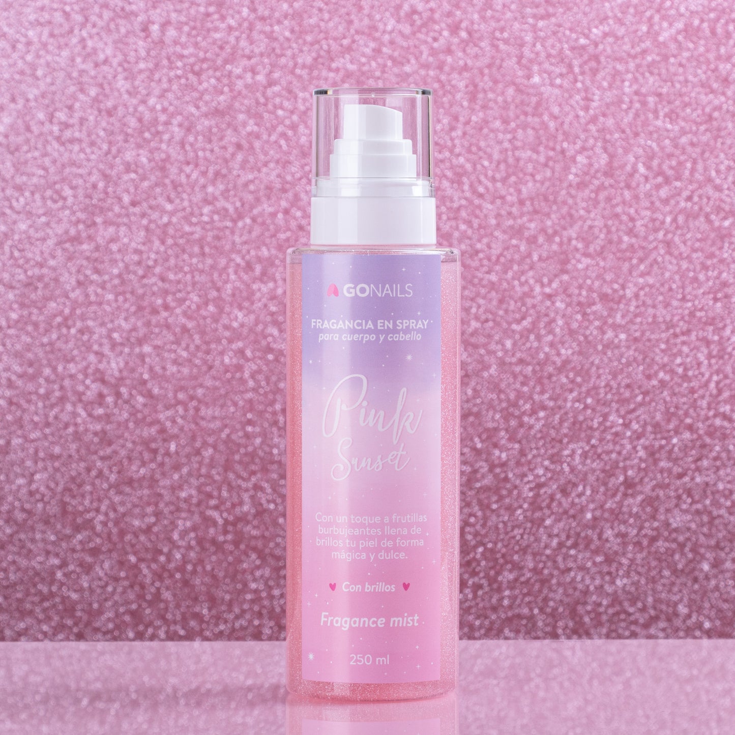 Fragancia Corporal Shimmer - Pink Sunset 250 ml