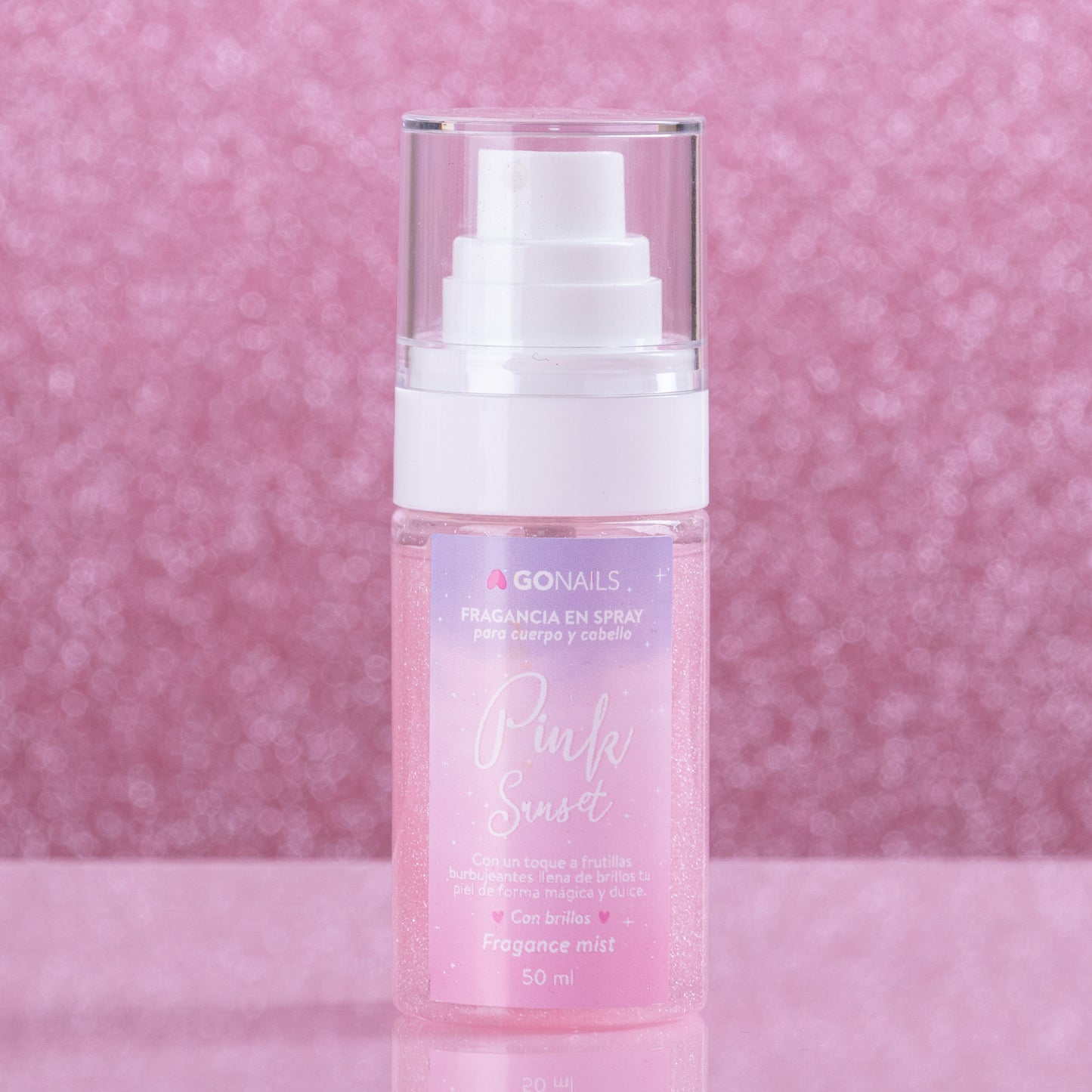 Fragancia Corporal Shimmer - Pink Sunset 50 ml