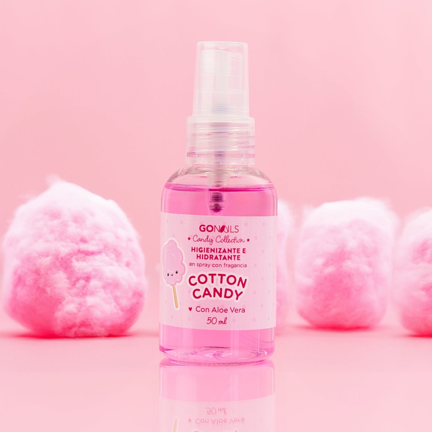 Higienizante e Hidratante de Manos y Pies- Cotton Candy 50 ml