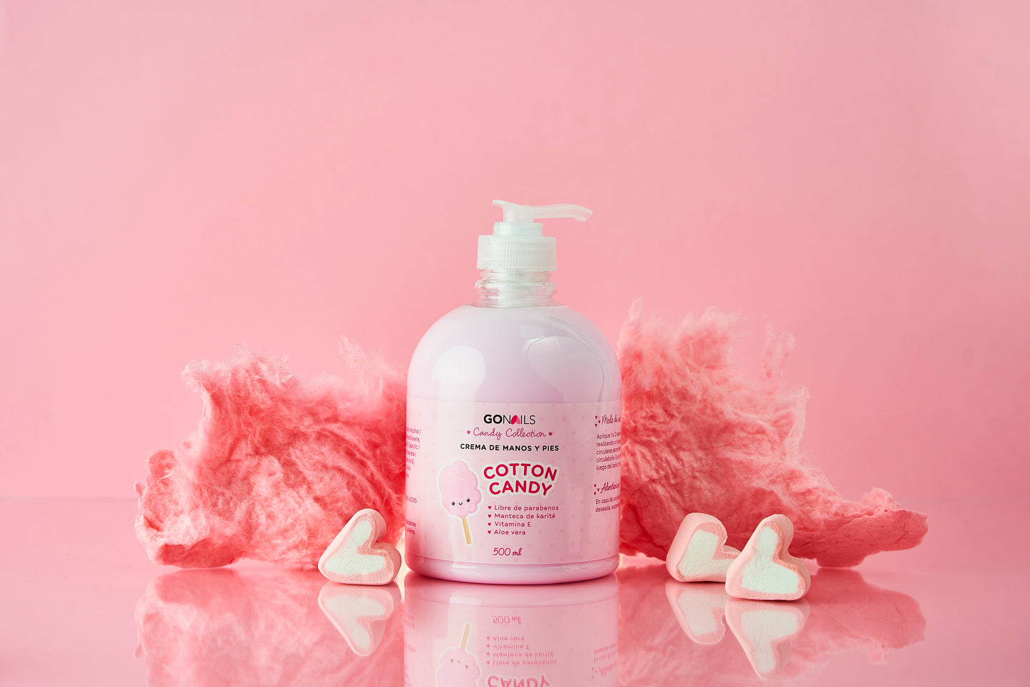 Crema de Manos y Pies - Cotton Candy 500 ml