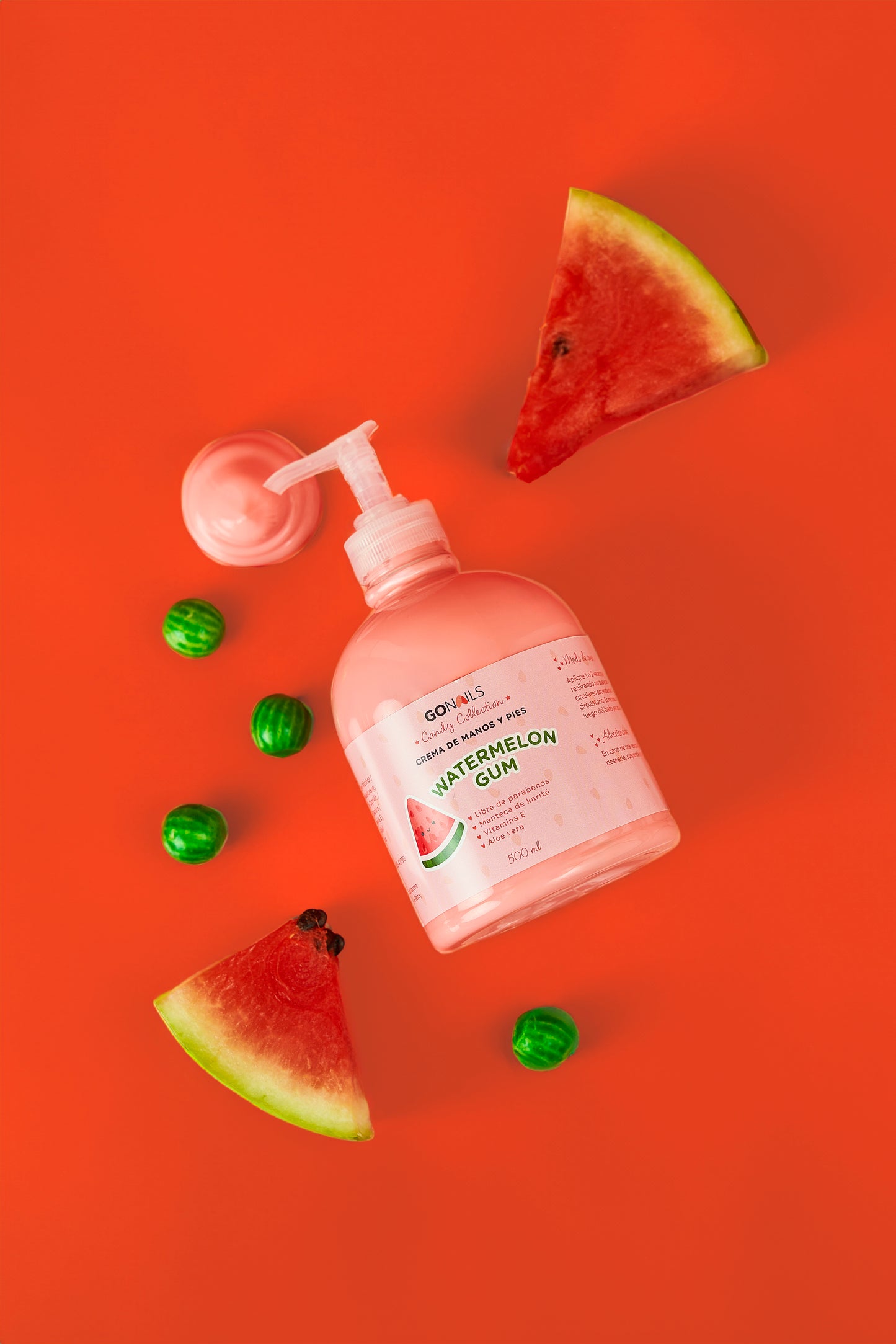Crema de Manos y Pies - Watermelon Gum 500 ml