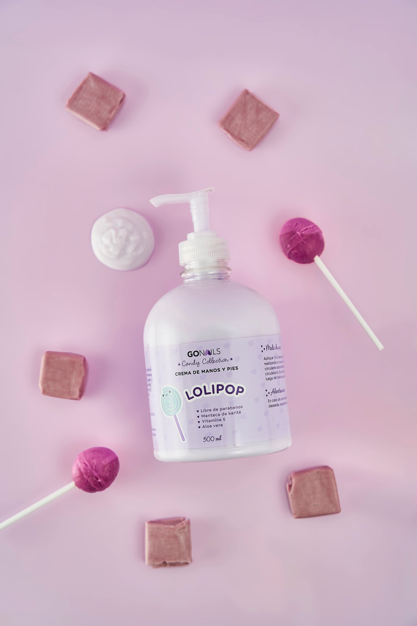 Crema de Manos y Pies - Lolipop 500 ml