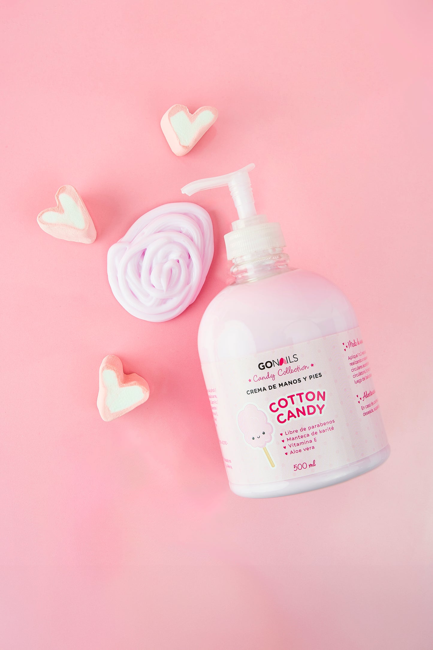 Crema de Manos y Pies - Cotton Candy 500 ml