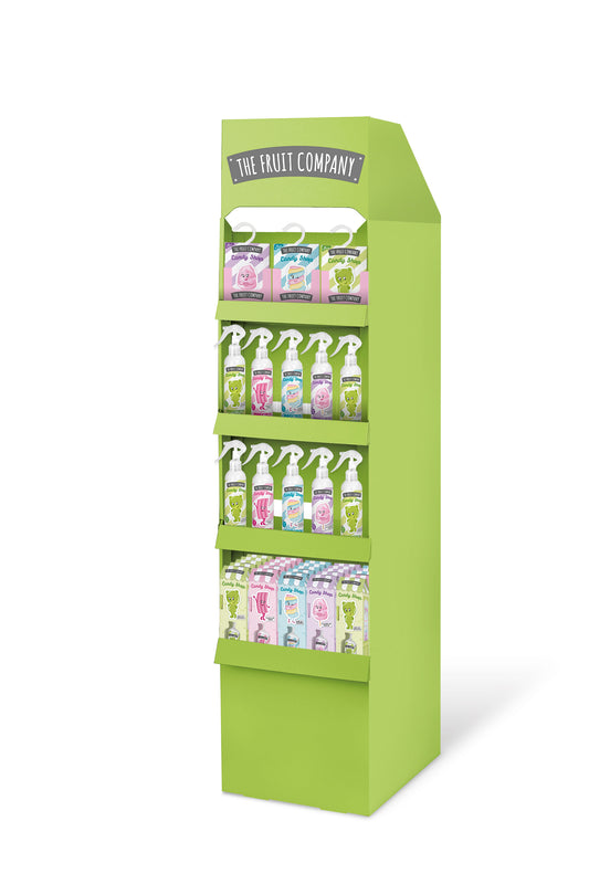 Exhibidor con 121 productos Candy Edition The Fruit Company