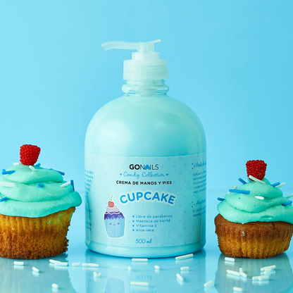 Crema de Manos y Pies - Cupcake 500 ml