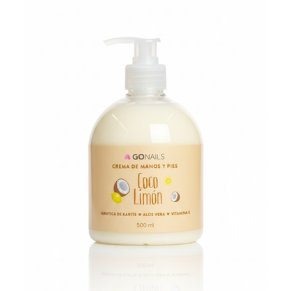 Crema de Manos y Pies - Coco Limón 500 ml