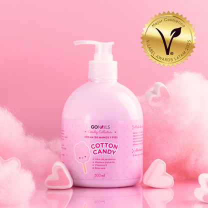 Crema de Manos y Pies - Cotton Candy 500 ml