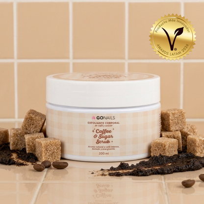 Exfoliante Corporal de Azúcar - Café