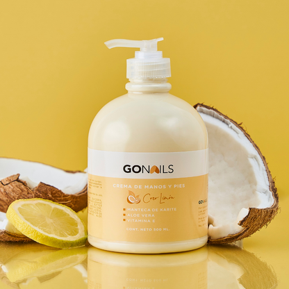 Crema de Manos y Pies - Coco Limón 500 ml