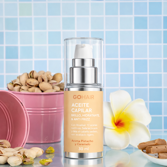 Aceite Capilar Pïstacho y Caramelo Go Hair 30 ml