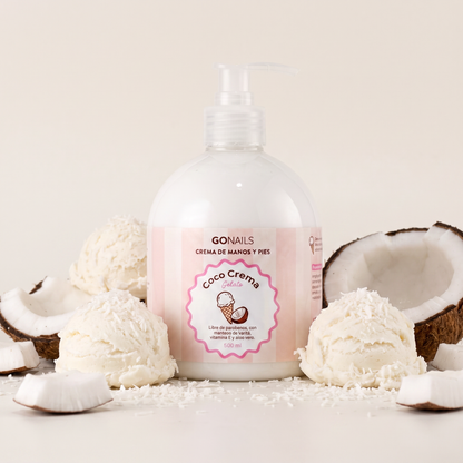 Crema de Manos y Pies - Coco Crema 500 ml