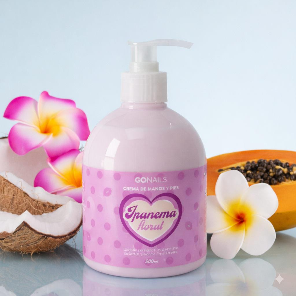 Crema de Manos y Pies - Ipanema Floral 500 ml
