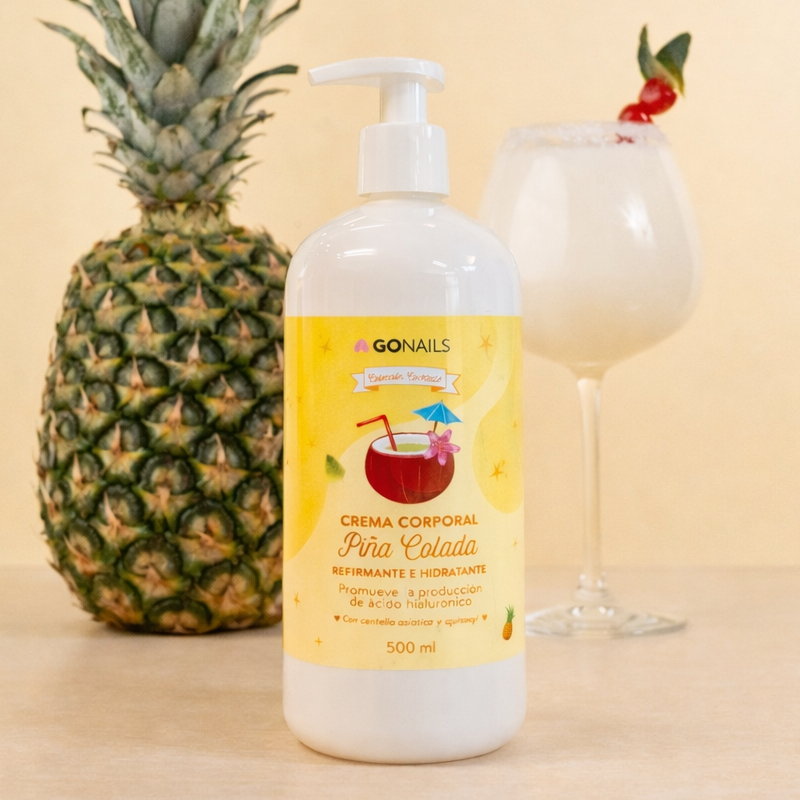 Crema de Cuerpo Reafirmante e Hidratante - Piña Colada