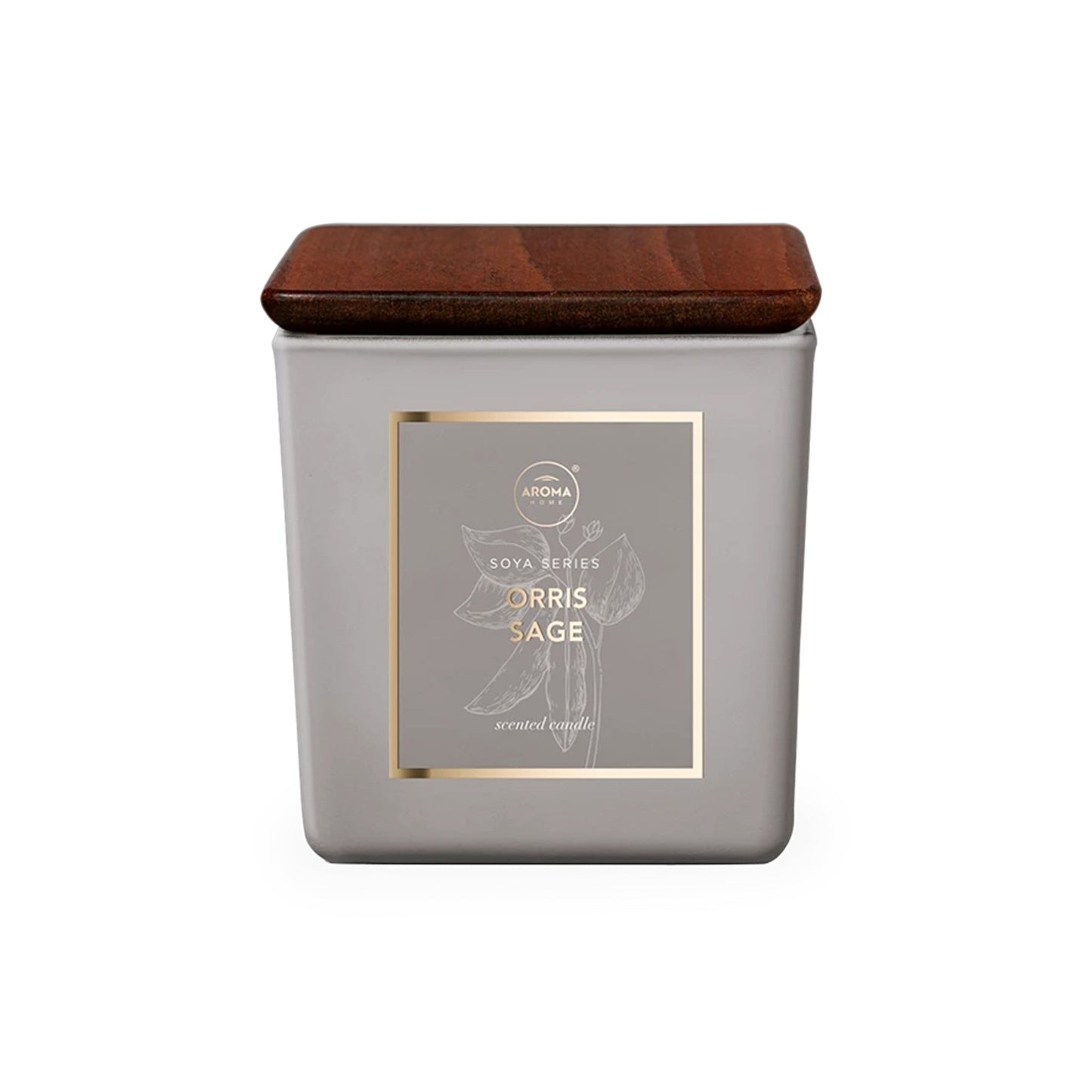 Vela Premium Square · Salvia de Lirio 155gr
