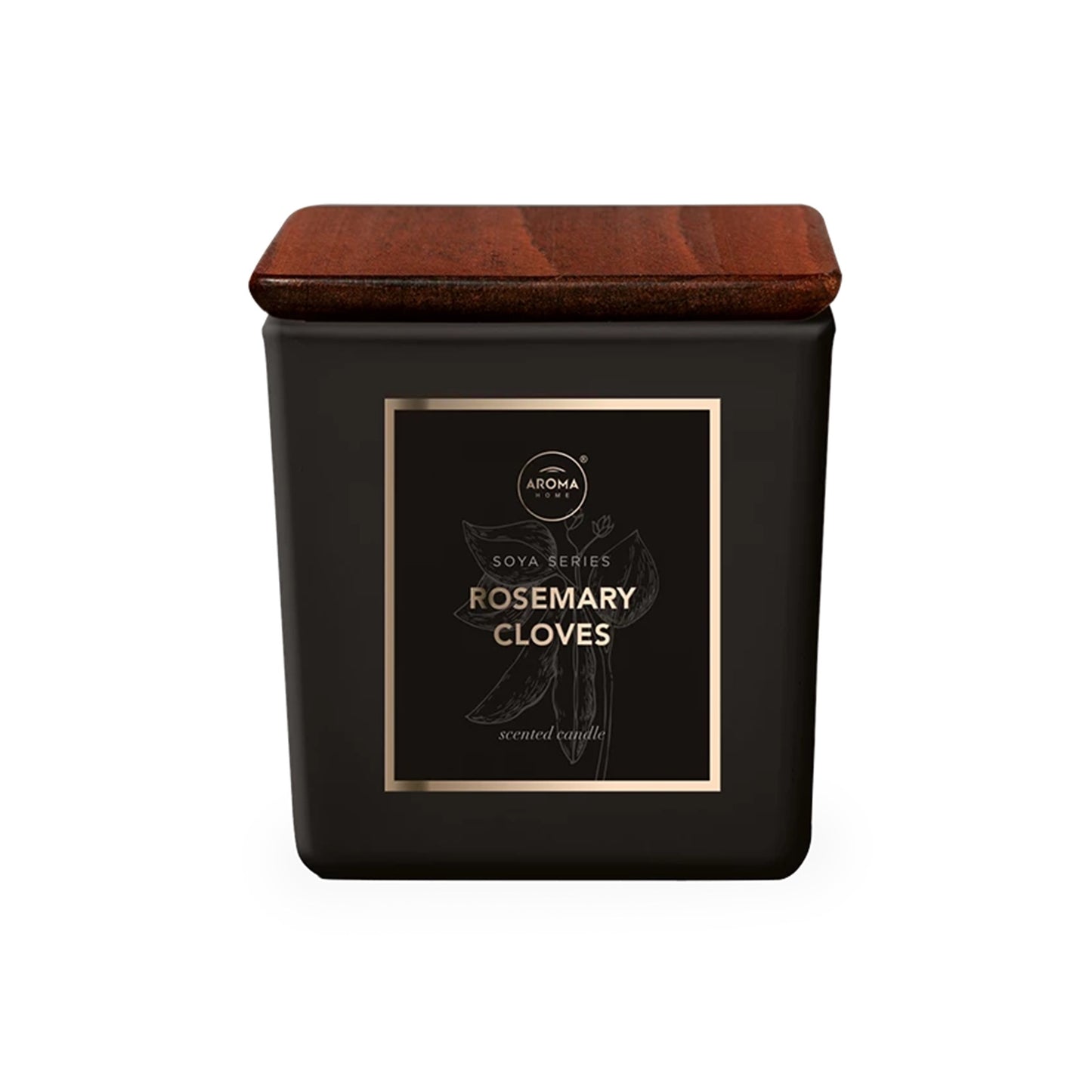 Vela Premium Square · Romero y Clavo de Olor 155gr