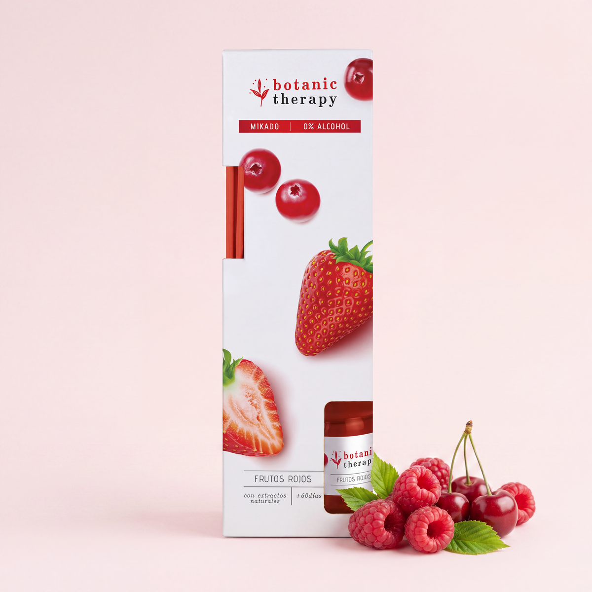 Difusor Varilla Botanic Therapy · Frutos Rojos 45ml