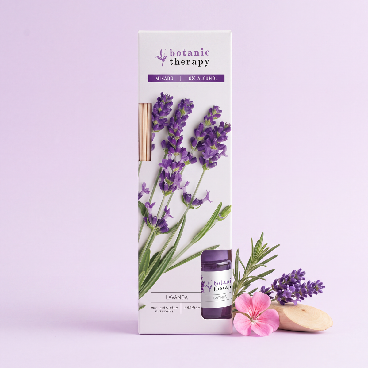 Difusor Varilla Botanic Therapy · Lavanda 45ml