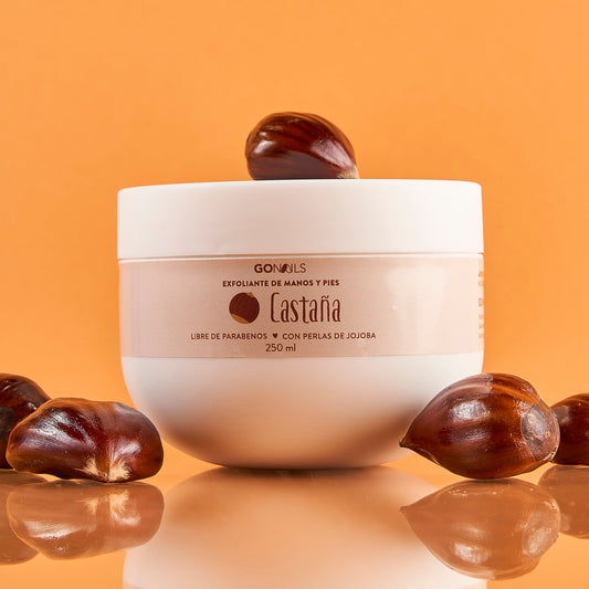 Exfoliante de Manos y Pies - Castaña 250 ml