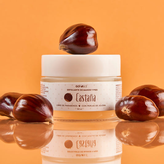 Exfoliante de Manos y Pies - Castaña 50 ml