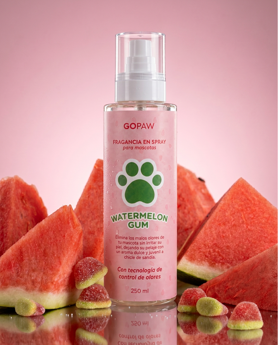 Fragancia Para Mascotas Elimina Olores - Watermelon Gum 250 ml