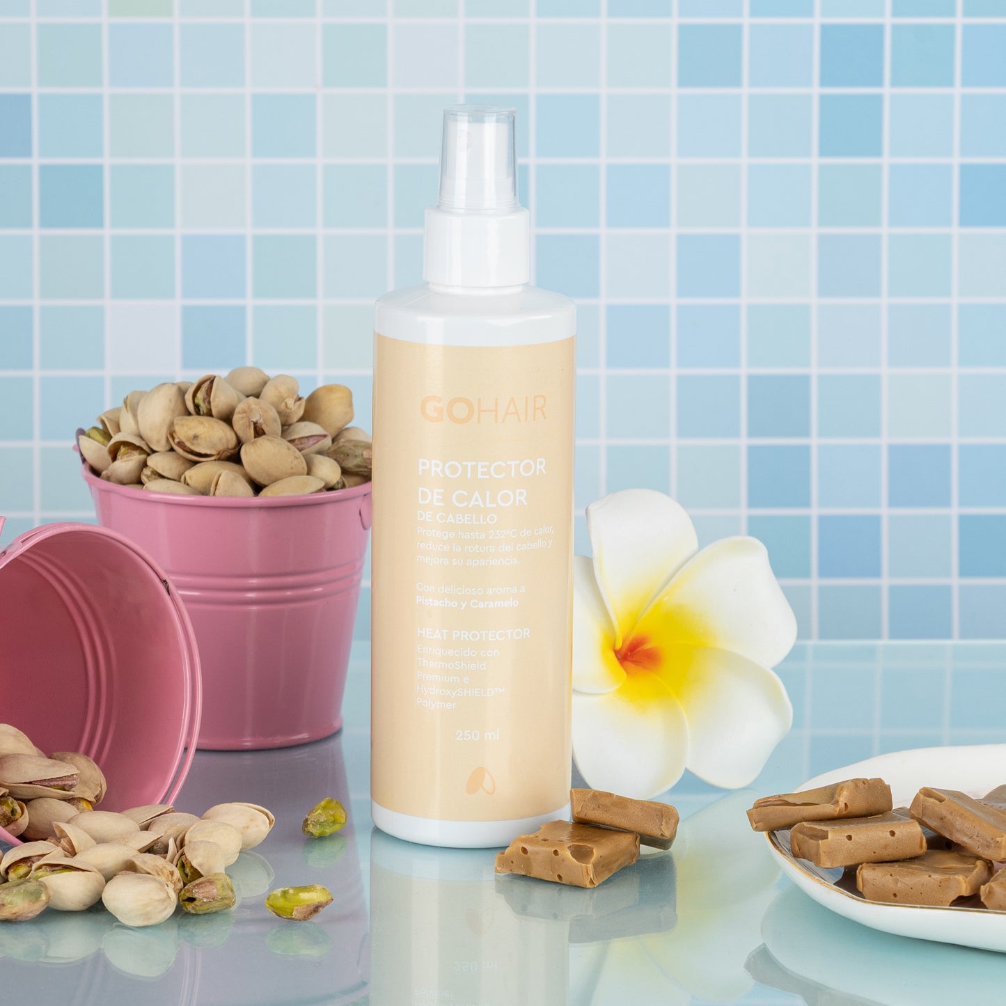 Protector Térmico 250 ml - Pistacho y Caramelo