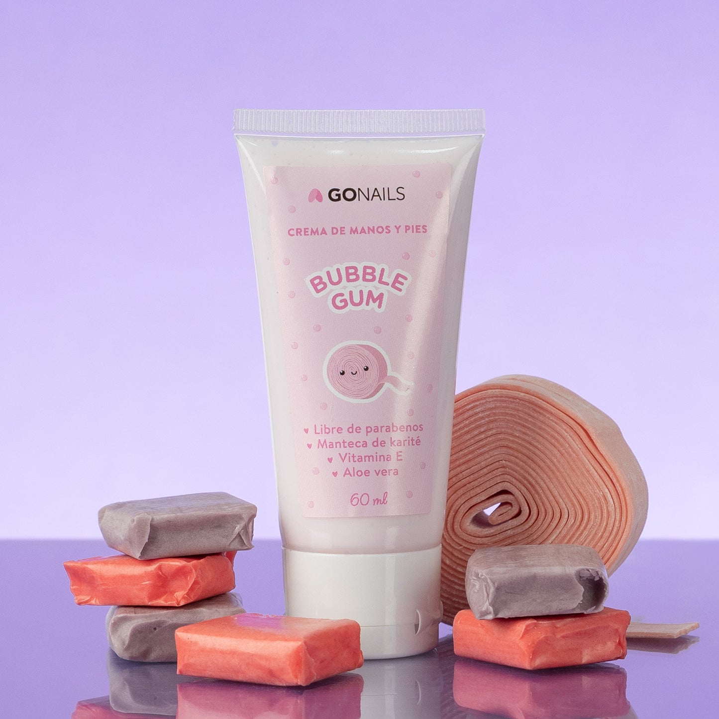 Crema de Manos y Pies - Bubble Gum 60 ml