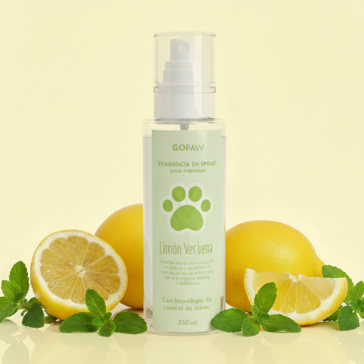 Fragancia Para Mascotas Elimina Olores - Limón Verbena 250 ml
