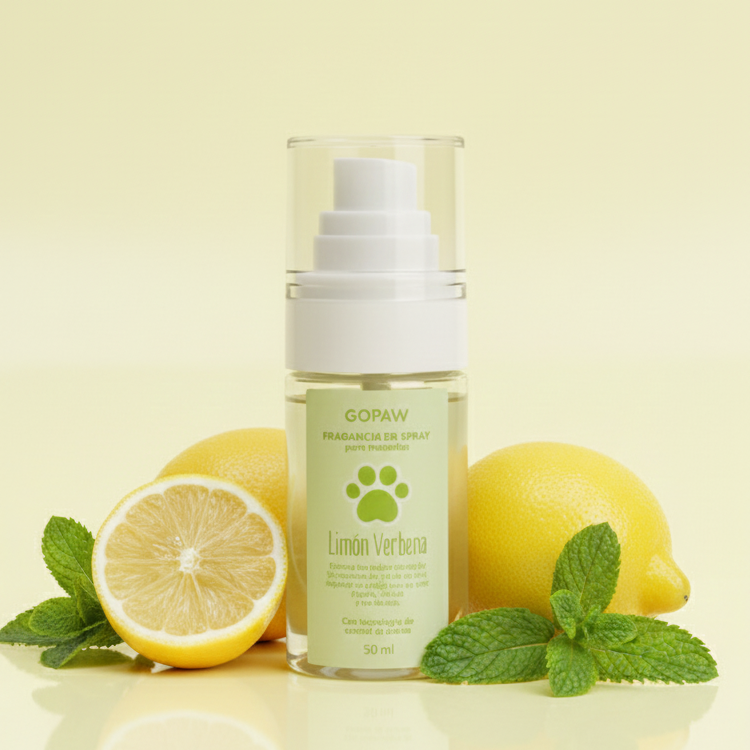 Fragancia Para Mascotas Elimina Olores - Limón Verbena 50 ml