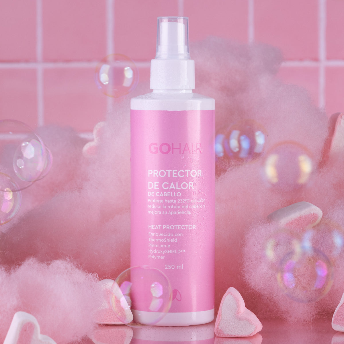 Protector térmico Go Hair Cotton Candy 250 ml al por mayor