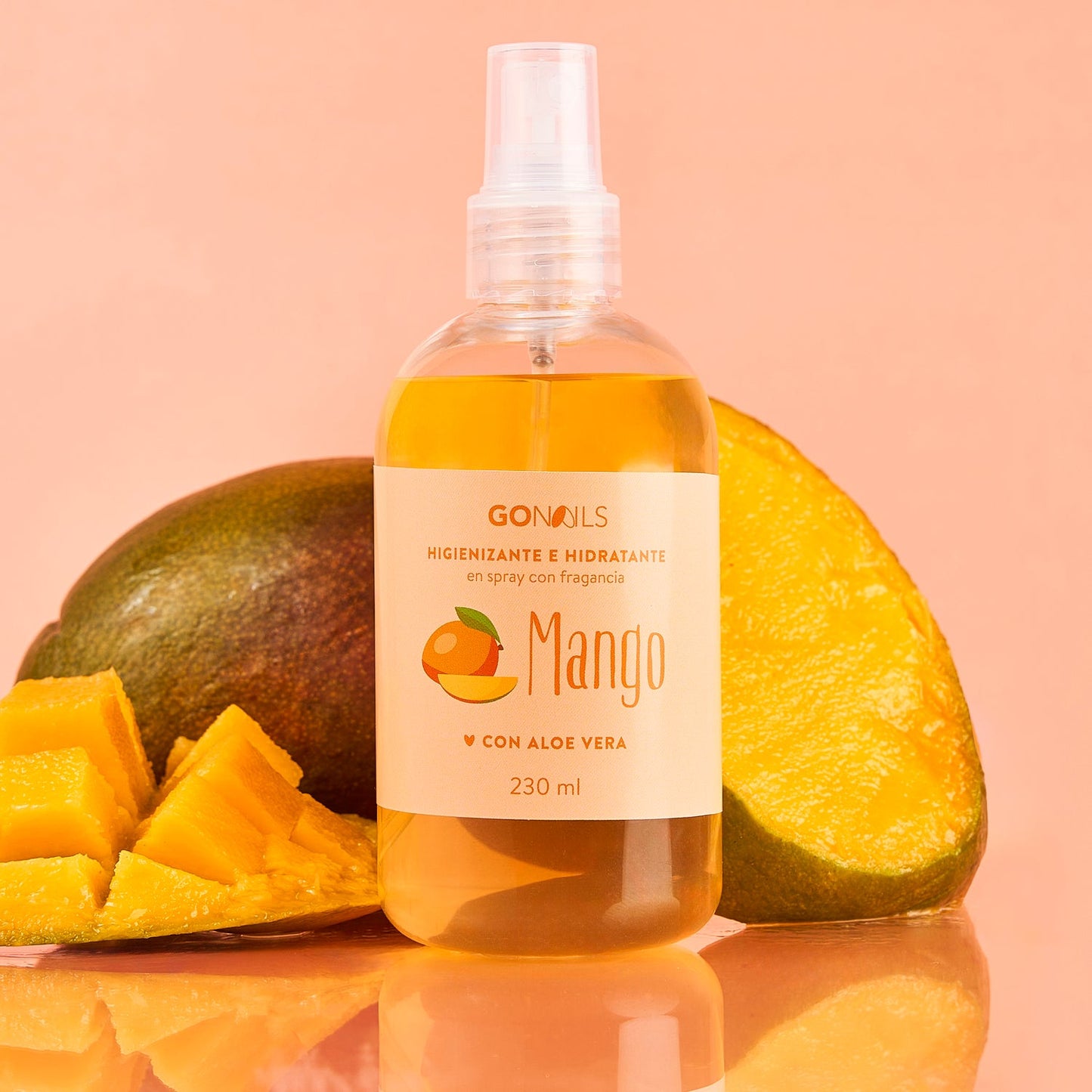 Higienizante e Hidratante de Manos y Pies- Mango 230 ml