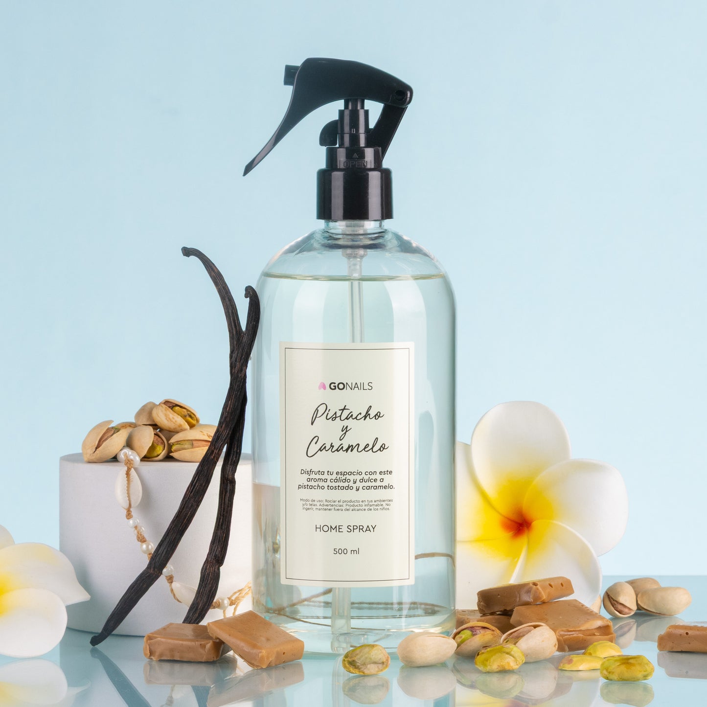 Home Spray - Pistacho y Caramelo 500 ml
