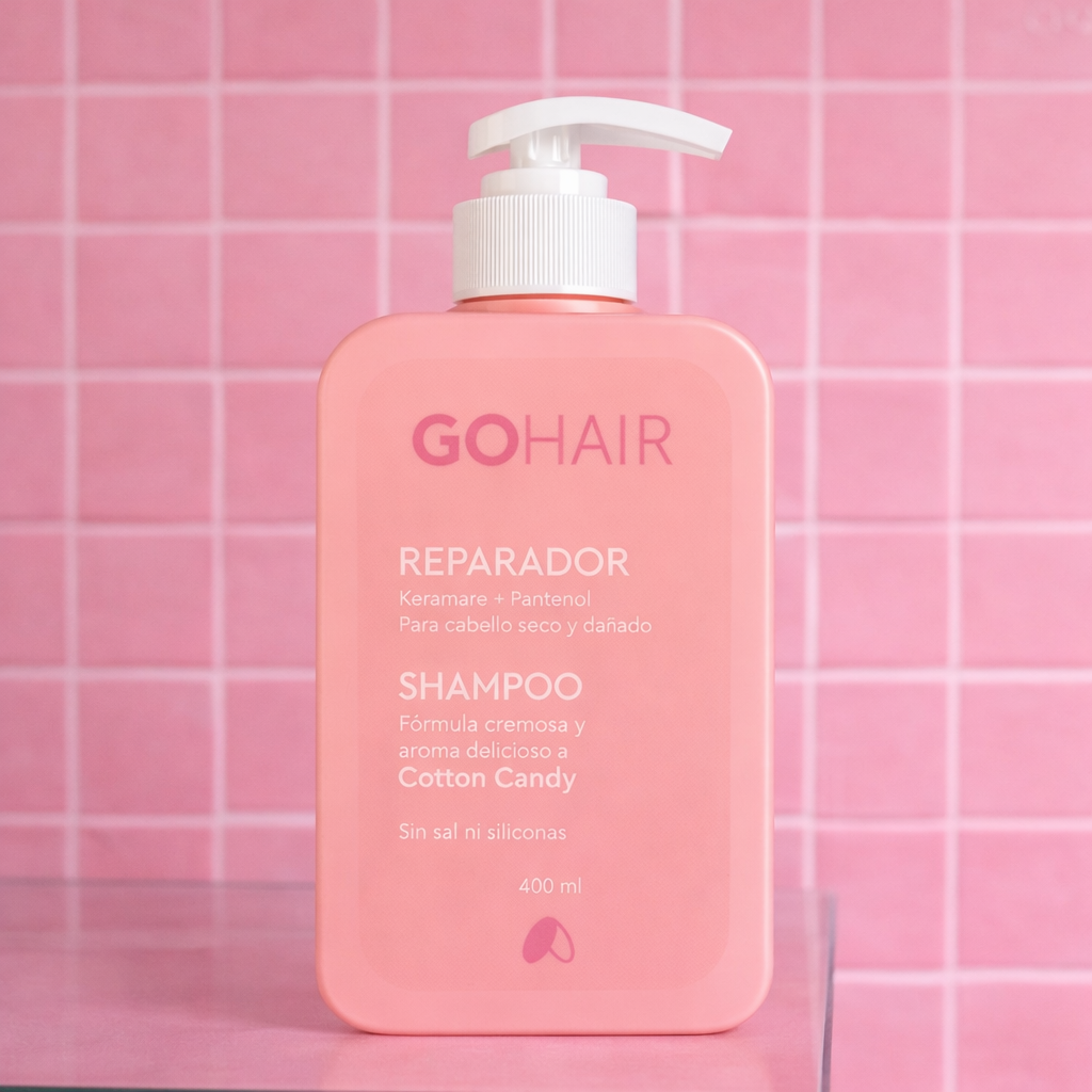 Shampoo Reparador Cotton Candy 400 ml
