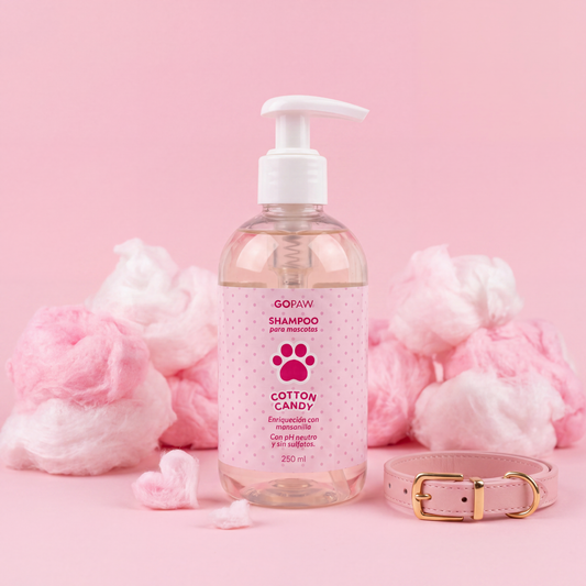 Shampoo sin Sulfatos para Mascotas — Cotton Candy · 250 ml