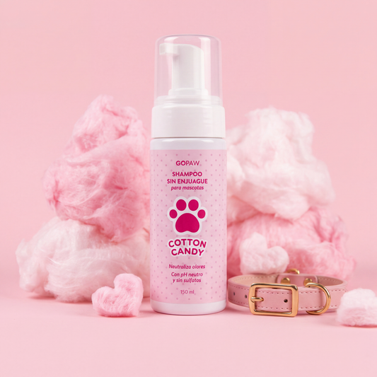 Shampoo sin Enjuague para Mascotas — Cotton Candy · 150 ml