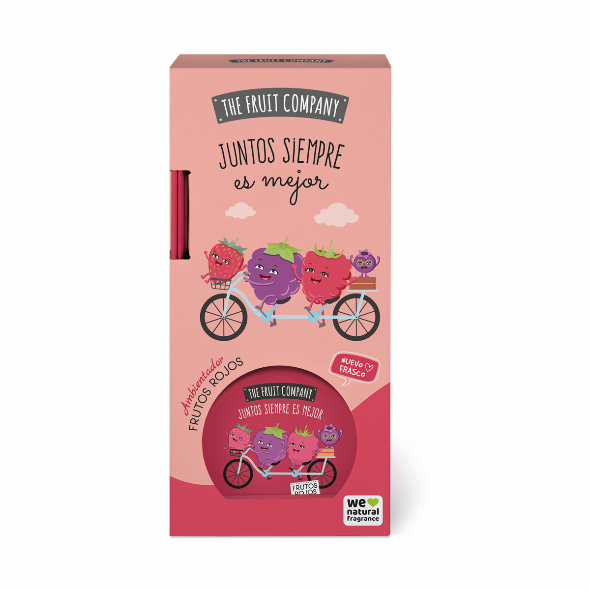 Mikado Frutos Rojos The Fruit Company estuche