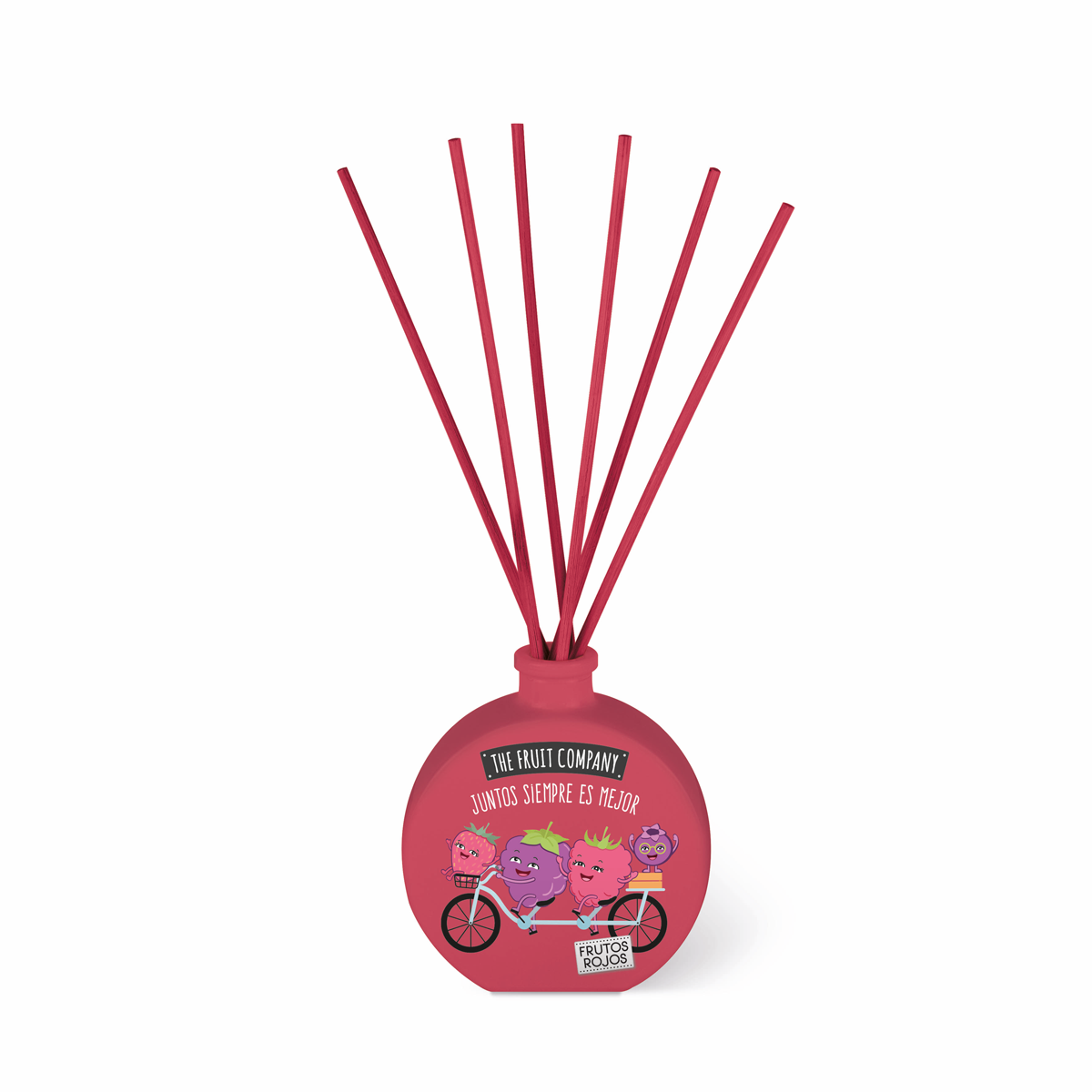 Mikado Frutos Rojos The Fruit Company frasco