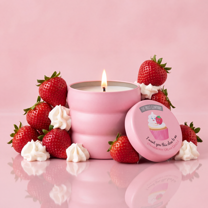 Vela Lata Frutillas con Crema Michelin 150 gr