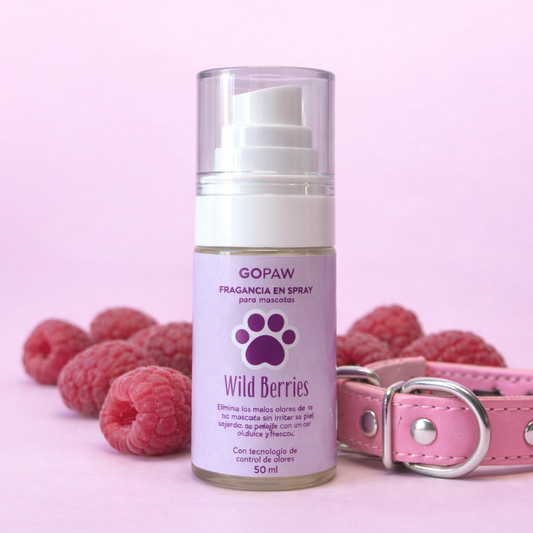 Fragancia Para Mascotas Elimina Olores - Wild Berries 50 ml