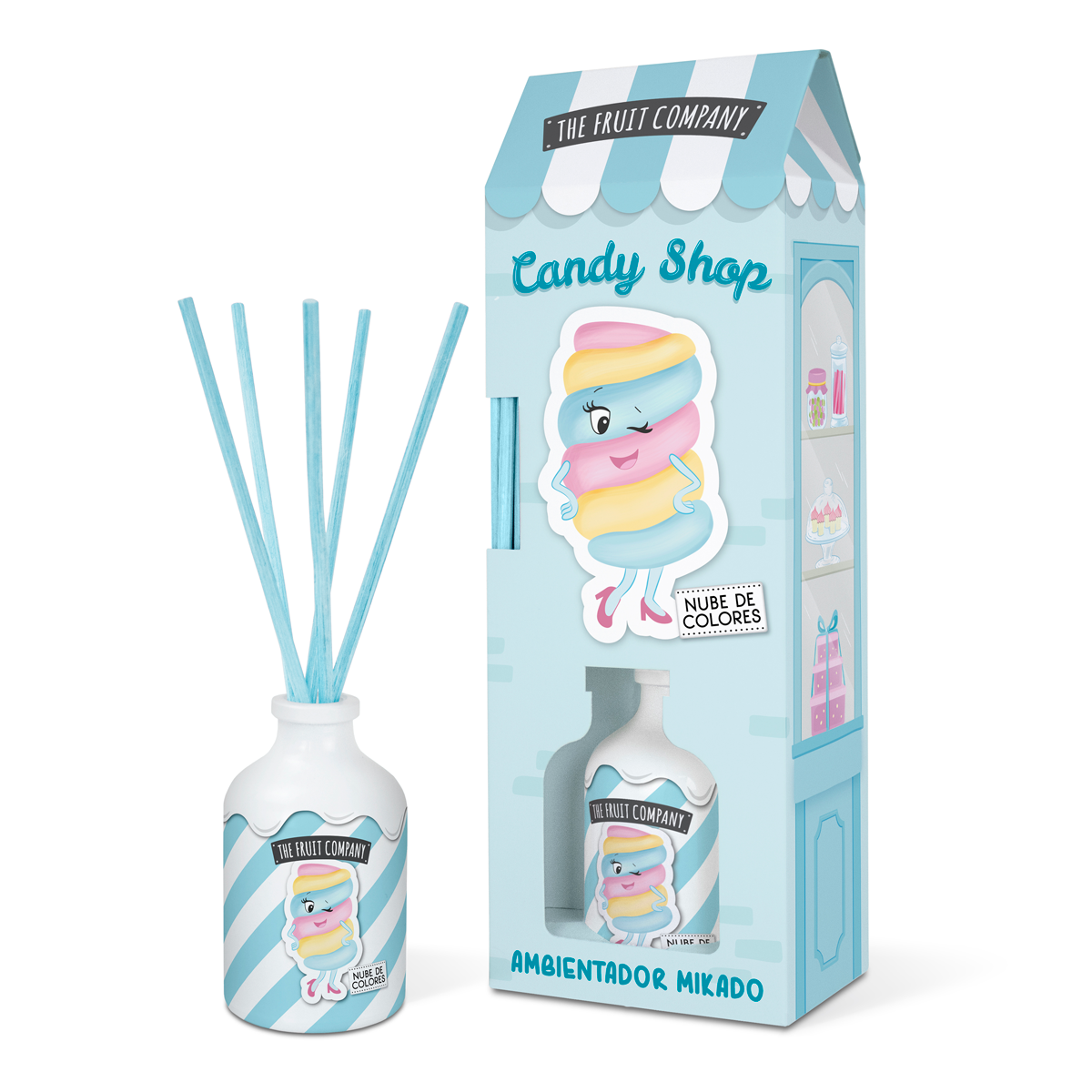 Mikado Nube de Colores Candy Shop The Fruit Company
