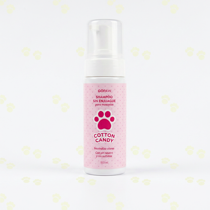Shampoo sin Enjuague para Mascotas — Cotton Candy · 150 ml