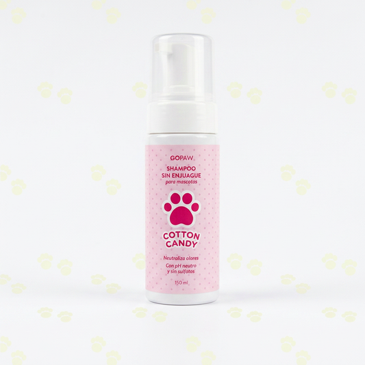 Shampoo sin Enjuague para Mascotas — Cotton Candy · 150 ml