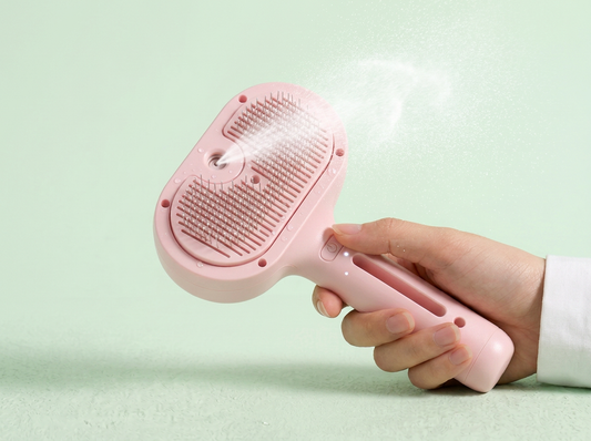 Magic Brush - Cepillo a Vapor para Mascotas Go Paw
