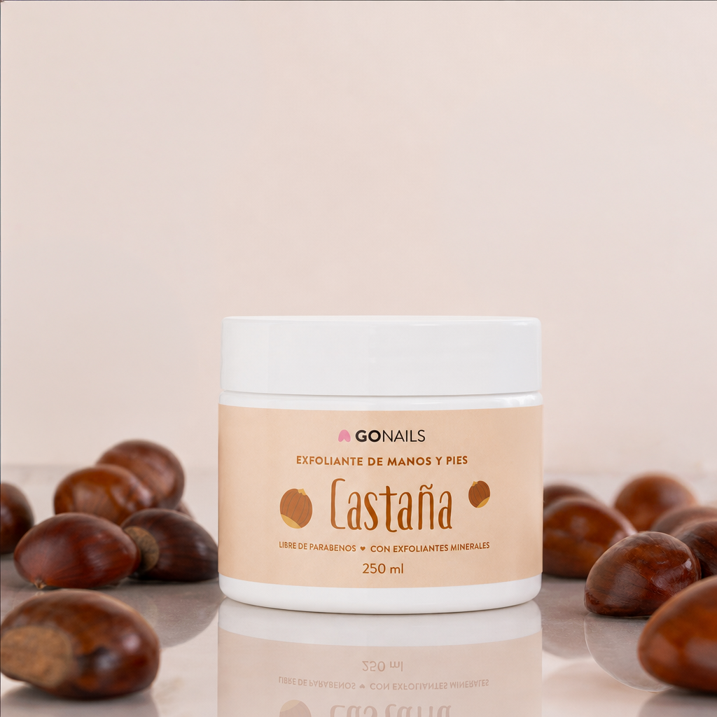 Exfoliante de Manos y Pies - Castaña 250 ml