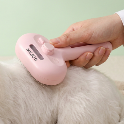 Magic Brush - Cepillo a Vapor para Mascotas Go Paw